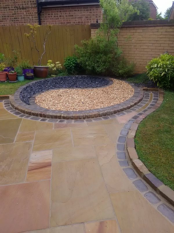 Patio Gravel Installation